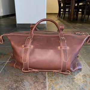 Pad & Quill Heritage Leather Duffle Bag